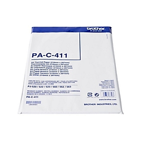 Brother - A4 (210 x 297 mm) 100 Blatt Thermopapier - für PocketJet PJ-673, PJ-722, PJ-723, PJ-762, PJ-763, PJ-763MFi, PJ-773; PocketJet 6