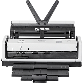 Brother ADS-1300 document scanner, 30 ppm, duplex function, USB-C, Wi-Fi Direct, white