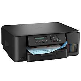 Brother DCP-T580DW Multifunktionsdrucker, Tintenstrahl, 3-in-1, mit Tintentanks, DIN A4, WLAN, 1000-Blatt-Reichweite, schwarz
