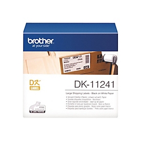 Brother DK-11240 - Schwarz auf Weiß - 51 x 102 mm 600 Etikett(en) Versandetiketten - für Brother QL-1050, QL-1050N, QL-1110NWBc, QL-550