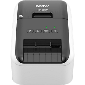 Brother Etikettendrucker P-touch QL-800, mit Rot-Schwarz-Druckfunktion