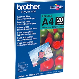 brother Foto-Papier Innobella Premium, DIN A4, 20 Blatt