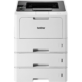 Brother HL-L5210DNTT laser printer, B/W, LCD display, duplex printing, USB/LAN, up to A4, incl. toner