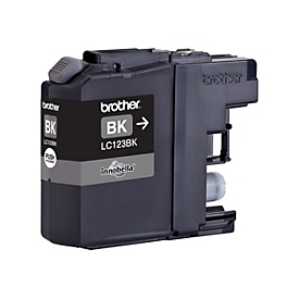 Brother LC123BK - Schwarz - original - Tintenpatrone
