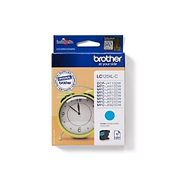 Brother LC125XLC - Sehr hohe Ergiebigkeit - Cyan - original - Tintenpatrone