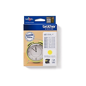 Brother LC125XLY - Sehr hohe Ergiebigkeit - Gelb - original - Tintenpatrone