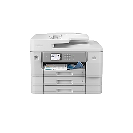 Brother MFC-J6957DW - Jet d'encre - Impression couleur - 1200 x 4800 DPI - A3 - Impression directe - Gris - Blanc