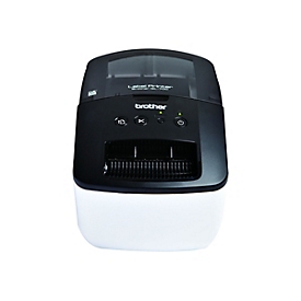 Brother QL-700 - Etikettendrucker - Thermodirekt - Rolle (6,2 cm) - 300 dpi - bis zu 150 mm/Sek.