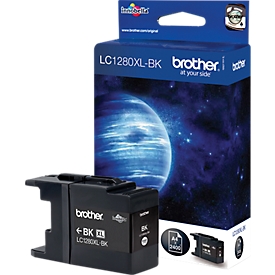 Brother Tintenpatrone LC-1280XLBK, schwarz, original