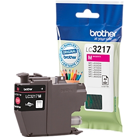 Brother Tintenpatrone LC-3217M, magenta, original