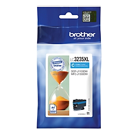 Brother Tintenpatrone LC-3235XLC, cyan, 5000 Seiten, original