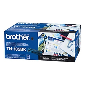 Brother TN135BK - Schwarz - original - Tonerpatrone