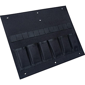 BS SYSTEMS gereedschapskaarthoes, koeienstof, voor L-BOXX 136/238/374, met rubberen lussen en zakken