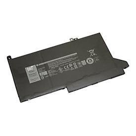 BTI - Laptop-Batterie (gleichwertig mit: Dell 451-BBZL, Dell DJ1J0, Dell 0DJ1J0, Dell C27RW, Dell PGFX4) - Lithium-Ionen - 3 Zellen - 3500 mAh - 42 Wh