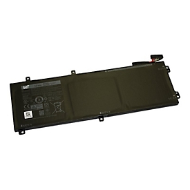 BTI - Laptop-Batterie (gleichwertig mit: Dell 62MJV, Dell 5D91C, Dell 05041C, Dell H5H20, Dell M7R96) - Lithium-Ionen - 3 Zellen - 4865 mAh - 56 Wh
