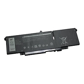 BTI - Laptop-Batterie (gleichwertig mit: Dell 66DWX) - Lithium-Ionen - 3 Zellen - 4878 mAh - 57 Wh