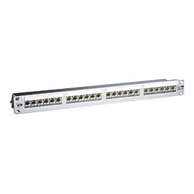 BTR E-DAT design 24x8 - Patch Panel - CAT 6 - 48.3 cm (19") - 24 Ports