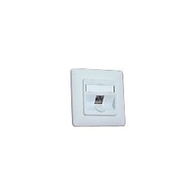 BTR IT CONNECT E-DAT modul 8(8) UP - Anschlussdose, Unterputz - CAT 6 - RJ-45 - Pure White, RAL 9010