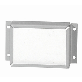 Buisdoorvoer voor asecos veiligheidskasten van de series Q30, Q90 en S90, plaatstaal, lichtgrijs, B 182 x D 104 x H 48 mm