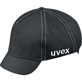 Bump cap Uvex u-cap sport, EN 812, short brim, shock-absorbing, black