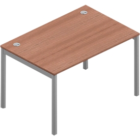 Bureau ARLON-OFFICE, l. 1200 x P 800 x H 730 mm, noix Canaletto