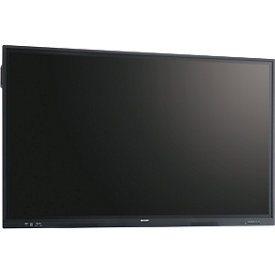 Business Monitor Sharp PN-LC752, Infrarot-Touch-Technologie, 75", 3840 x 2160 px, IPS Panel, HDMI/DisplayPort/USB/LAN, 2 x 15 W, BYOD, Eshare-Funktion