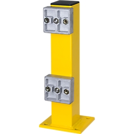 Butoir de protection avec plaque d'ancrage