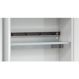 C+P Elektro-Einlegeboden, für die Akkuladeschränke Serie Acurado, bis 70 kg, mit 5-facher Steckdosenleiste + Wanne, B 925 x T 452 mm, Stahl verzinkt