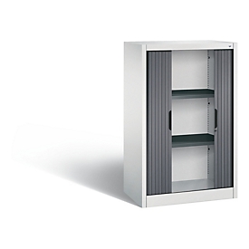 C+P Omnispace rolluikkast, H1230B800T420 mm, lichtgrijs/zwartgrijs