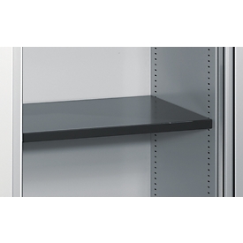 C+P Rollladenschrank Omnispace, H1980B600T420 mm, Lichtgrau/Schwarzgrau