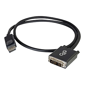 C2G 2m DisplayPort to Single Link DVI-D Adapter Cable M/M - DP to DVI - Black - DisplayPort-Kabel - DisplayPort (M)