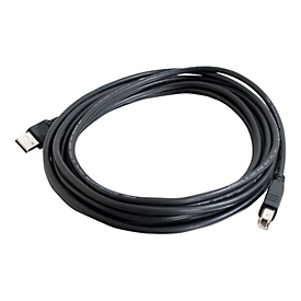 C2G 3.3ft USB A to USB B Cable - USB A to B Cable - USB 2.0 - Black - M/M - USB-Kabel - USB (M)