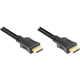 Câble HDMI 0,5 m, connecteur doré