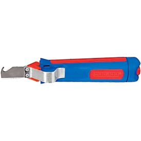 Cable stripping knife 4 - 28 mm with hook blade