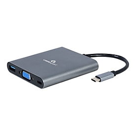 Cablexpert A-CM-COMBO6-01 - Dockingstation - USB-C 3.1 - HDMI, VGA