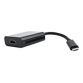 Cablexpert A-CM-HDMIF-01 - Videoadapter - 24 pin USB-C männlich zu HDMI weiblich - 15 cm - Doppelisolierung - Schwarz