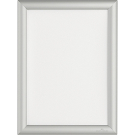 Cadre rabattable Durable OUTDOOR A4, en aluminium, résistant aux intempéries, L 260 x P 12 x H 350 mm, argent