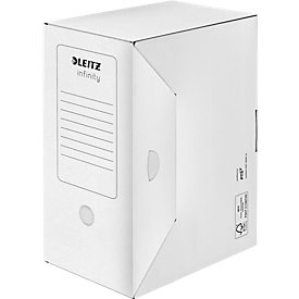 Caisse d'archives avec bride de fermeture Infinity LEITZ, 150 mm