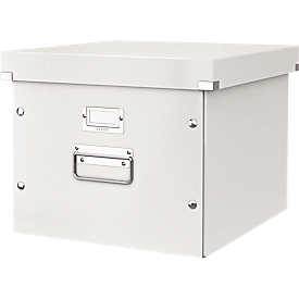 Caisse d'archives et de transport pour dossiers suspendus série Click + Store LEITZ®, blanc