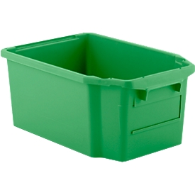 Caja apilable por giro FB 600, 40 l, verde