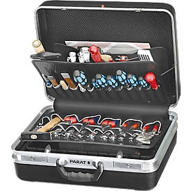 Caja de herramientas, 34 litros, 460 x 200 x 360 mm, plástico X-ABS