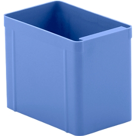 Caja insertable EK 111, azul, PS, 10 unidades