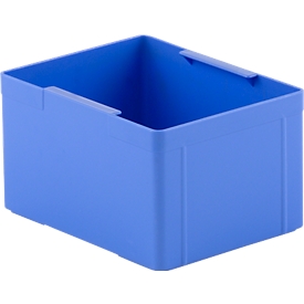 Caja insertable EK 112-N, azul, PS, 16 unidades