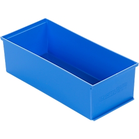 Caja insertable EK 14-3, azul, PP, 12 unidades