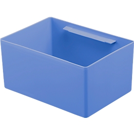 Caja insertable EK 4041, PP, azul, 40 unidades