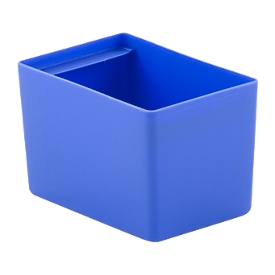 Caja insertable EK 4081, azul, PP