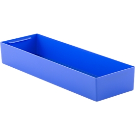 Caja insertable EK 6021, PP, azul, 20 unidades