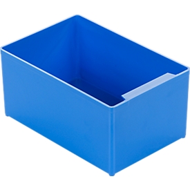 Caja insertable EK 753, azul, PP, 10 unidades