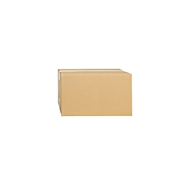 Cajas plegables de cartón ondulado, de una sola pared, 250 x 150 x 150 mm