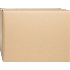 Cajas plegables de cartón ondulado, doble pared, 430 x 340 x 320 mm